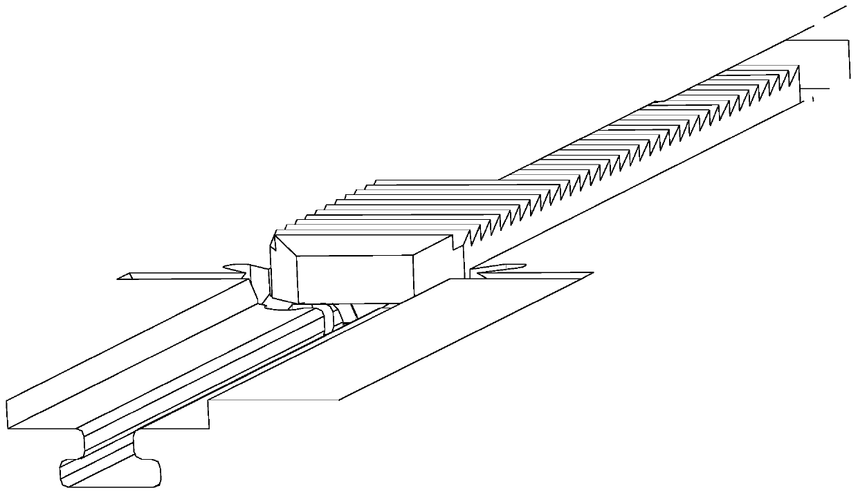 Three-way shear head gasket cutting-off device