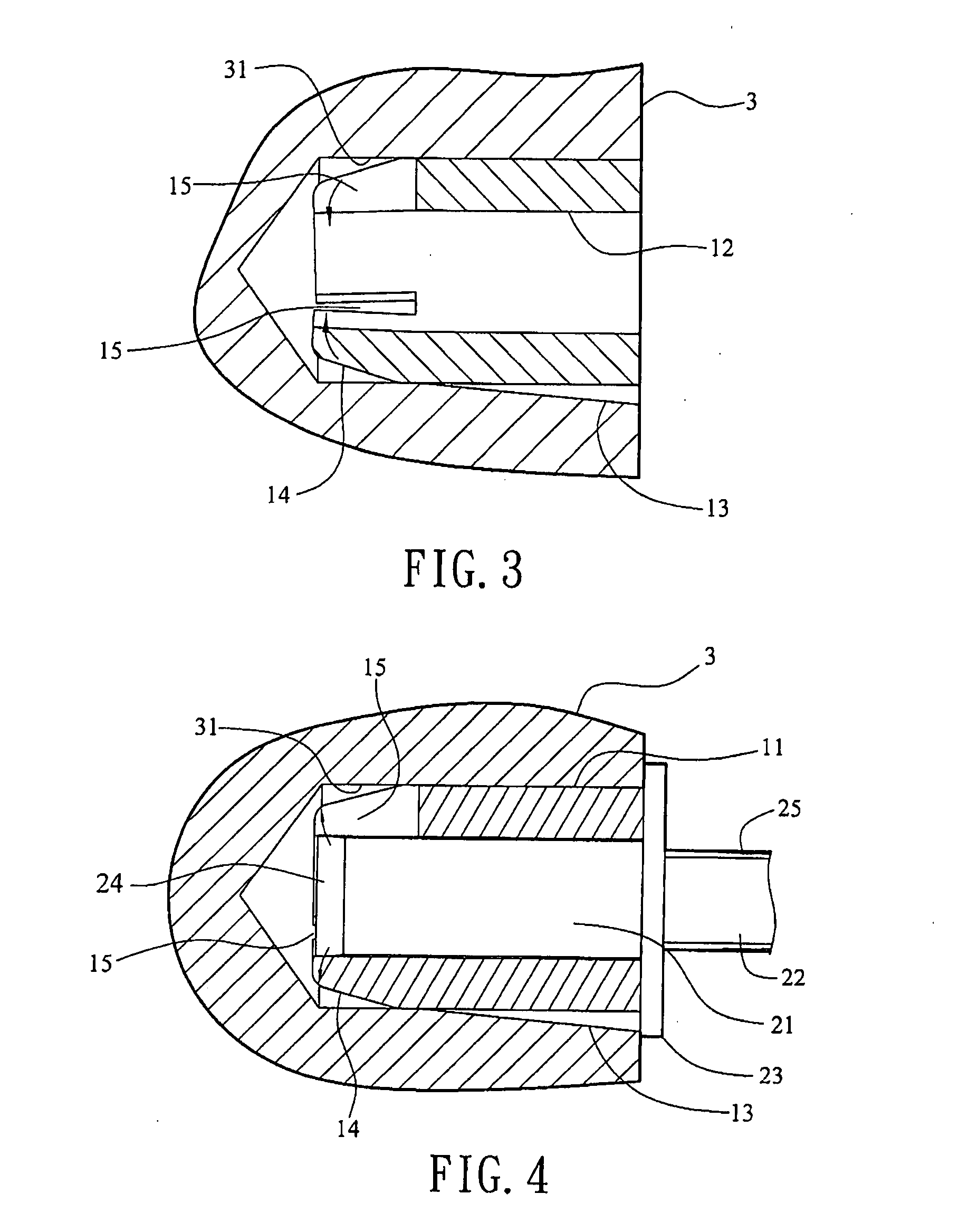 Rotating shaft of louver blade for shutter assembly