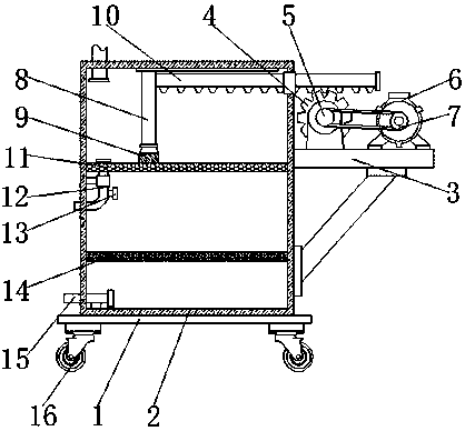 Environment-friendly energy-saving blowdown apparatus