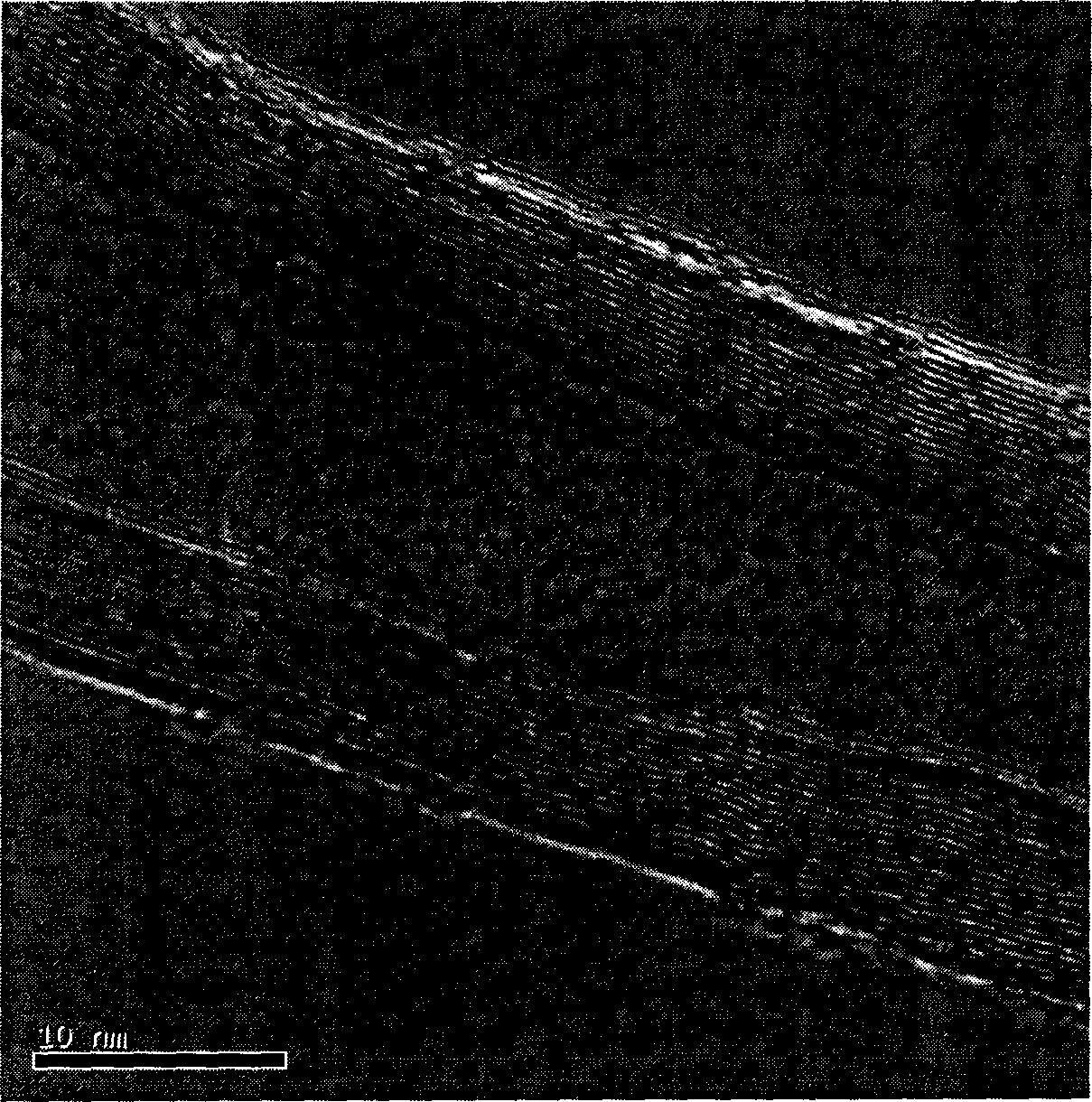 Vapor depositing in-situ reaction process for preparing carbon nanotube reinforced copper-base composite material