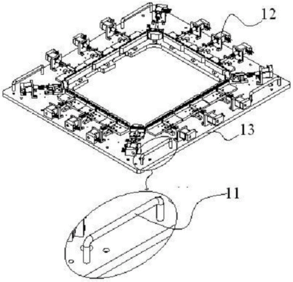 Manual mesh stretching handle easy to operate