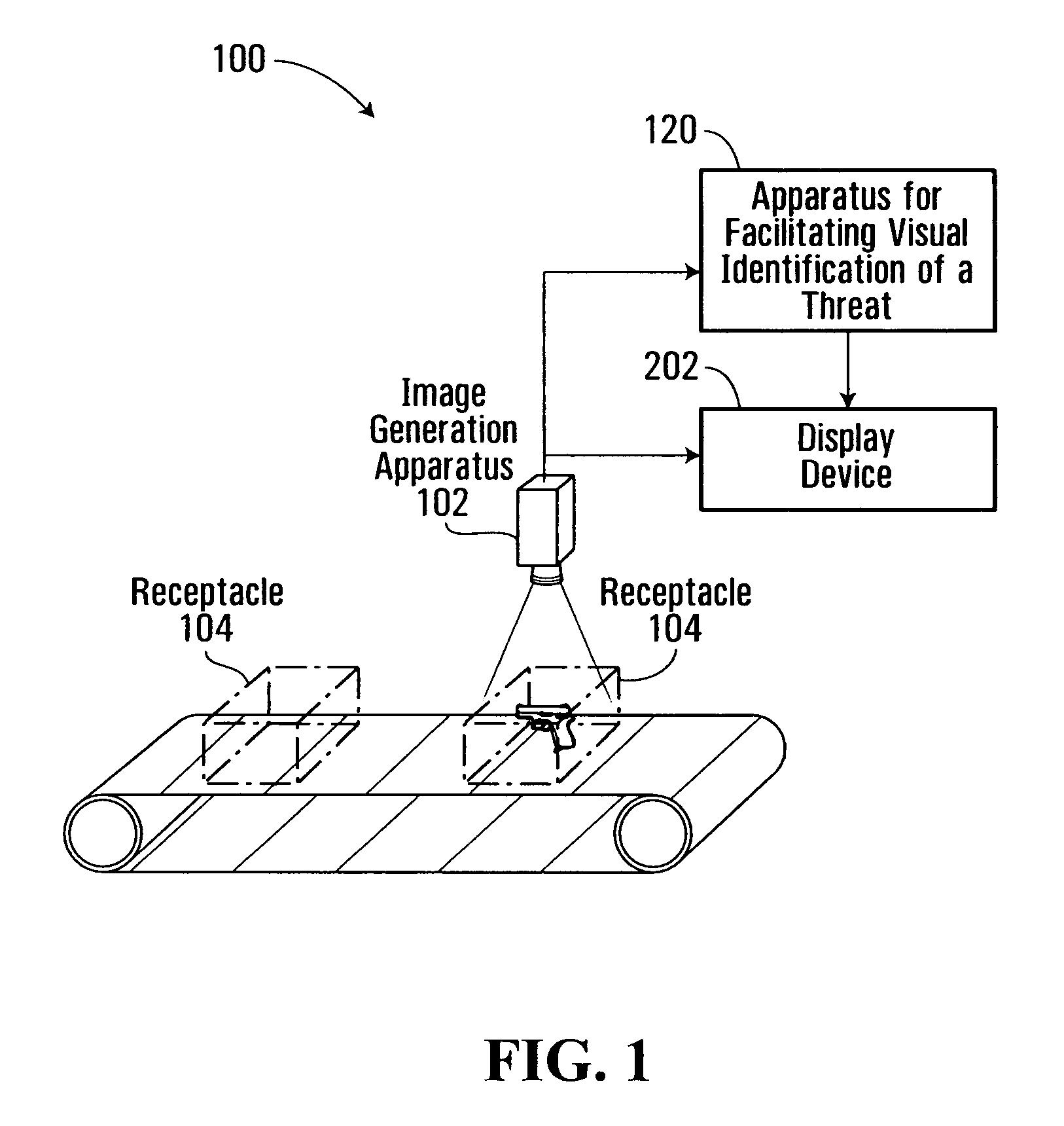 Method and apparatus for use in security screening providing incremental display of threat detection information and security system incorporating same