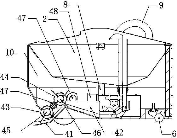 Ping-pong ball picking-up device