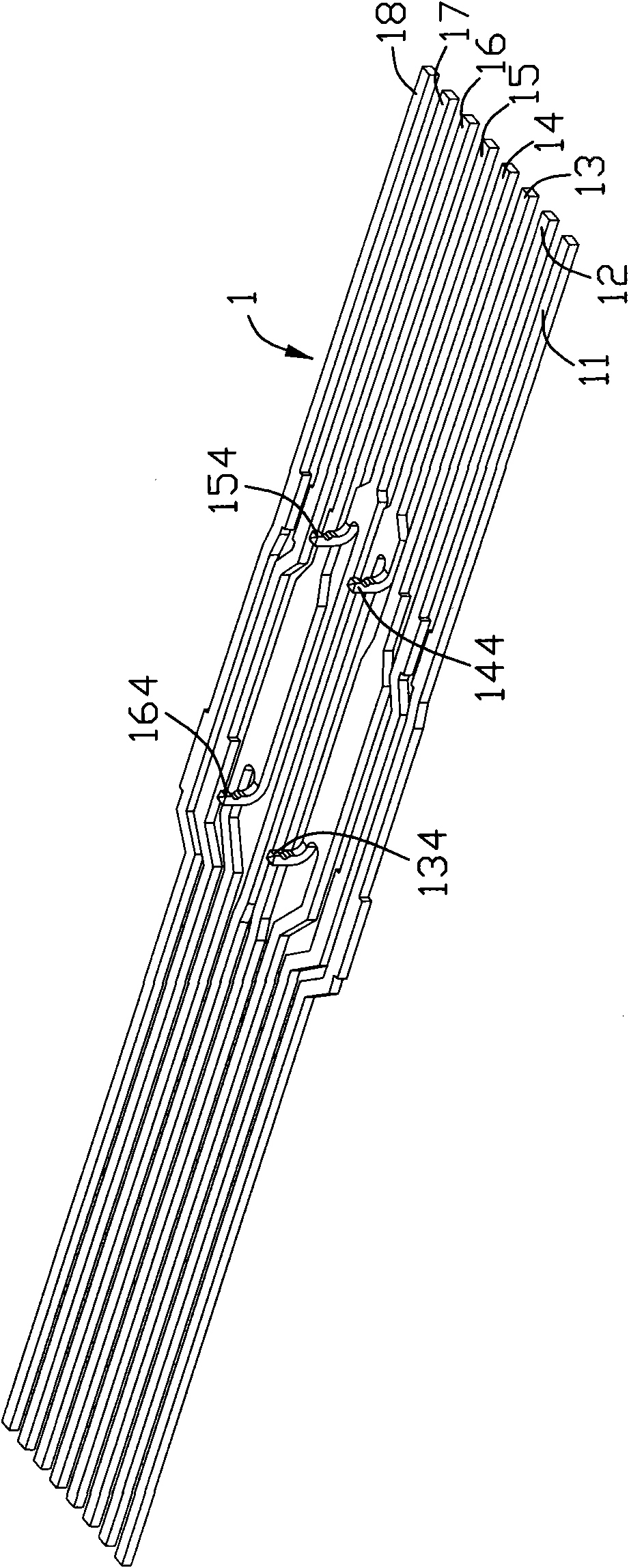 Electrical connector and method for making the same