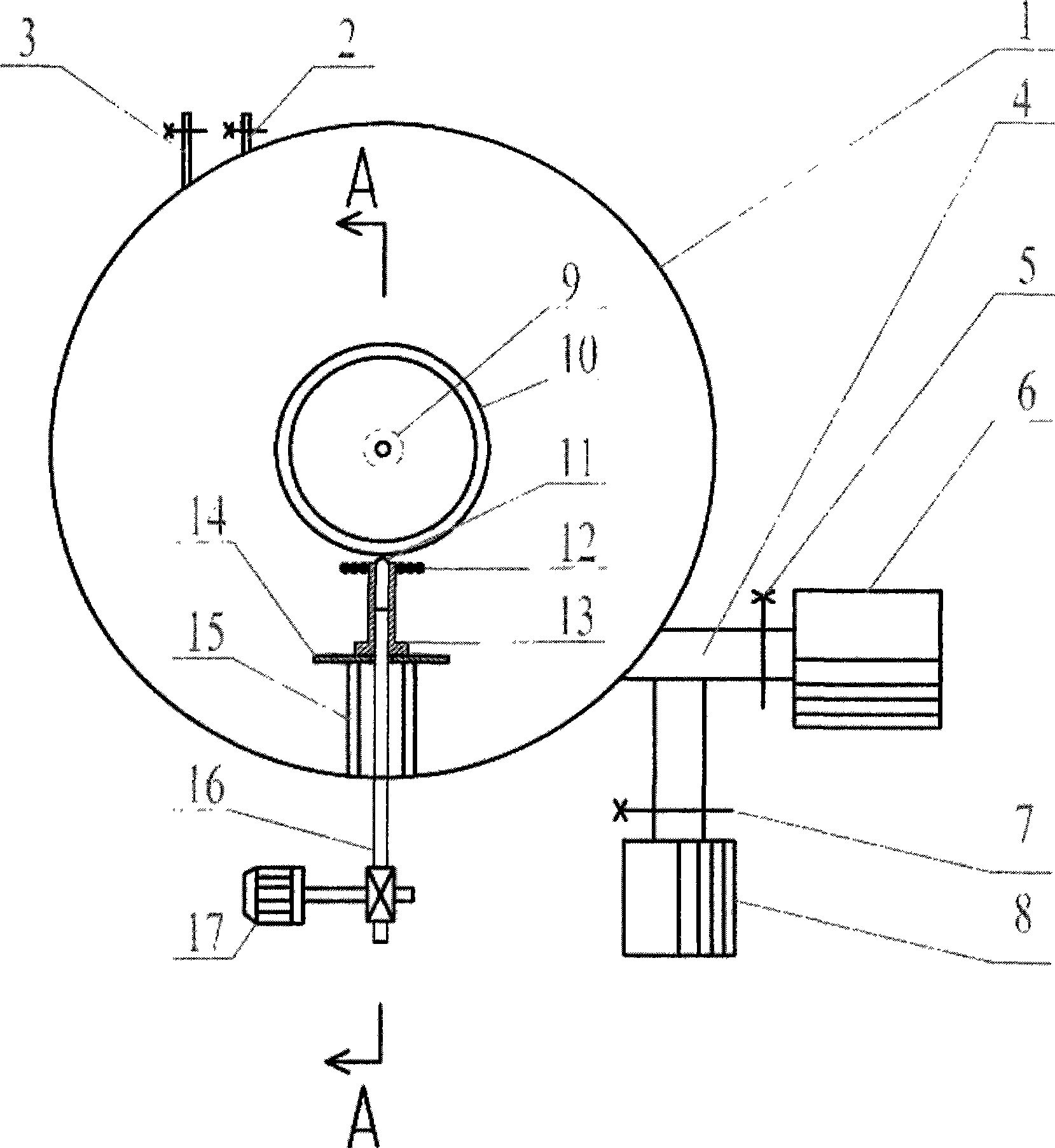 Method and device for manufacturing metal amorphous wires