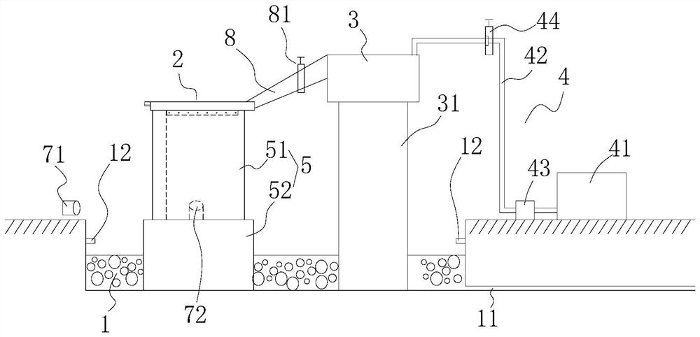 Cable trench cover plate sealing measure fire resistance testing device and testing method