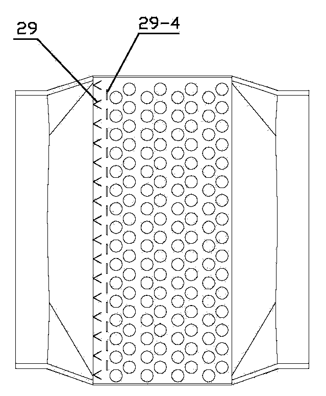 Combination system for efficiently using waste heat in iron mine sintering cooling process