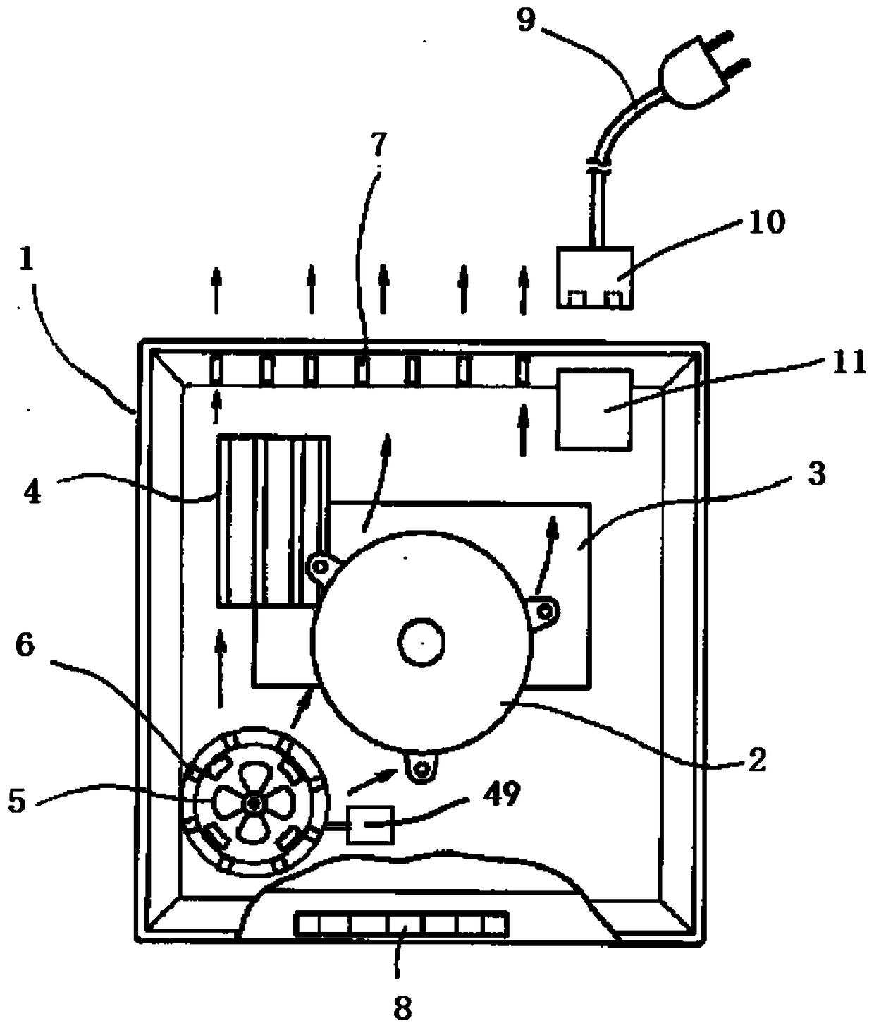 Commercial induction cooker