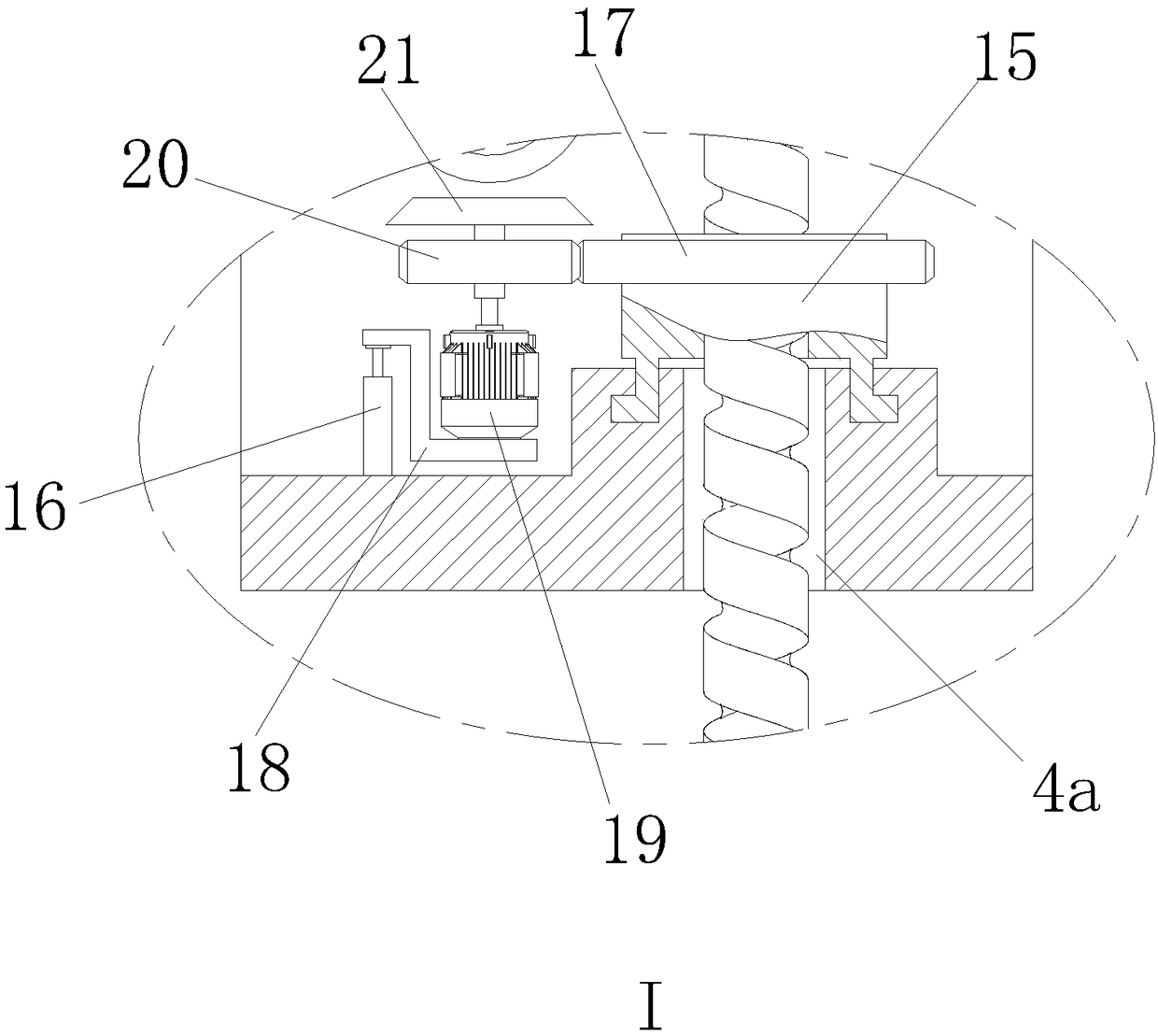 Double-station-switching type thermal spraying device