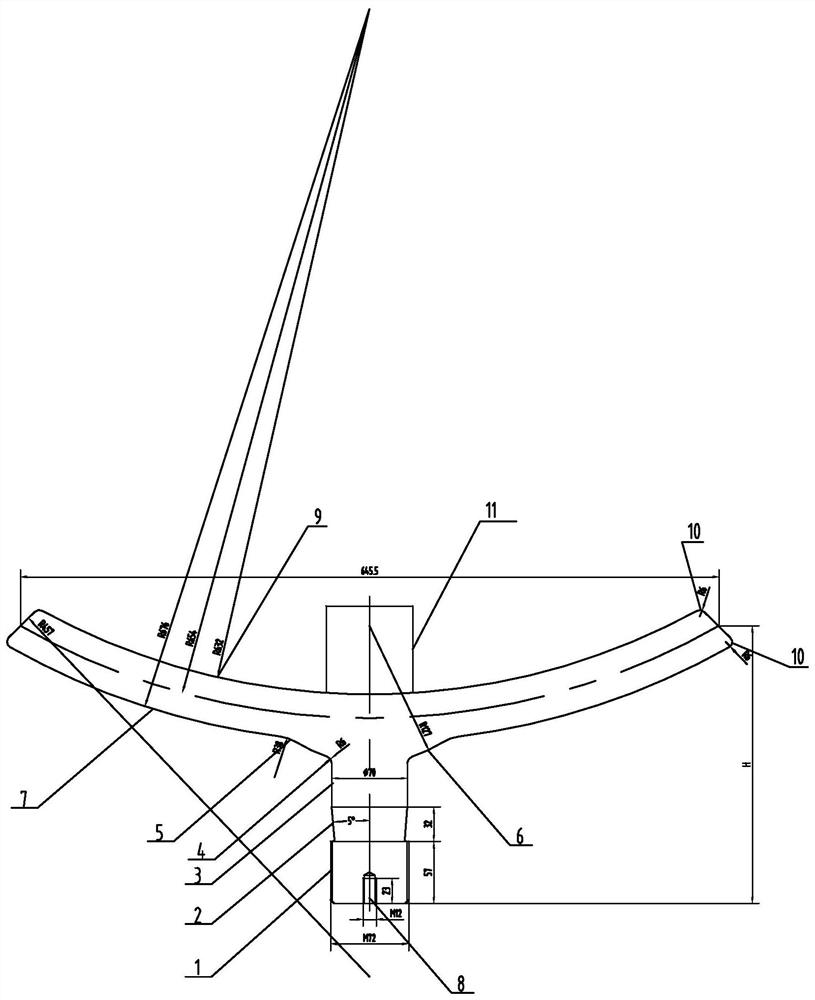 A kind of processing method of umbrella valve disc