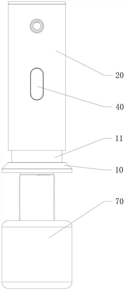 Electric liquid squeezing faucet