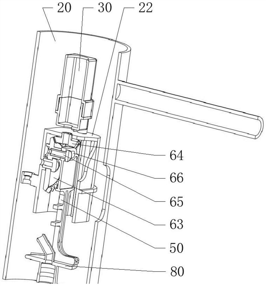 Electric liquid squeezing faucet