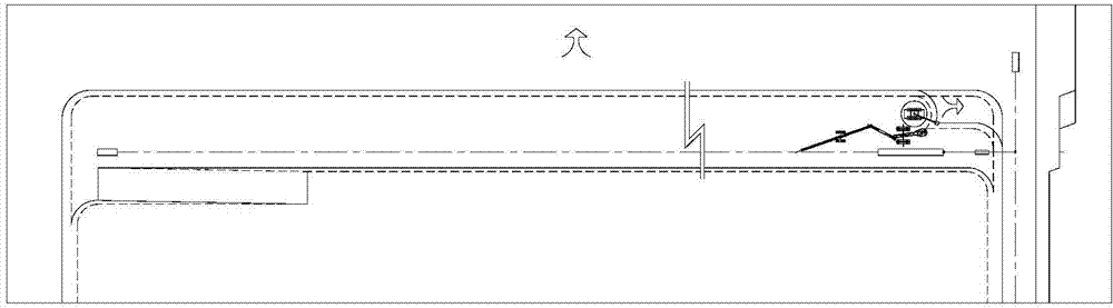 Combined step milling method of strip mine semi-continuous system