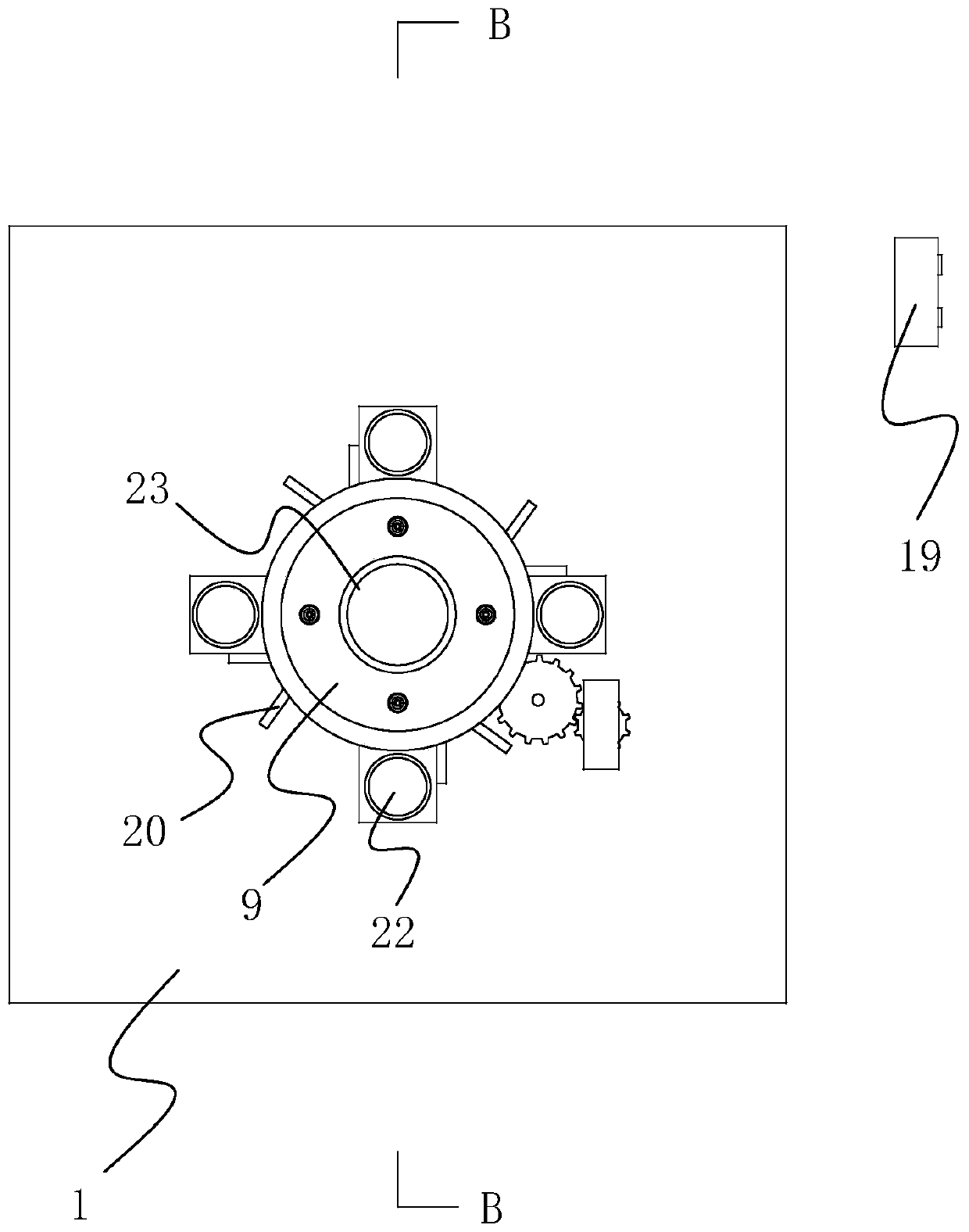 A kind of multistage buffer for elevator