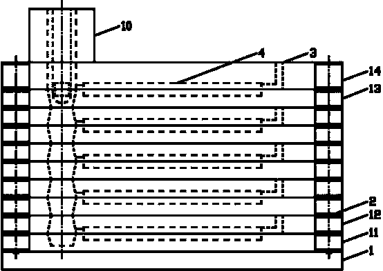 Grate bar material and production method thereof as well as combined pouring unit of sintering machine