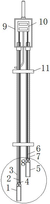 Non-contact drilling fluid density sensor