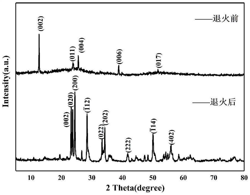 Ultra-long one-dimensional dihalogen tungsten dioxide material and preparation method thereof