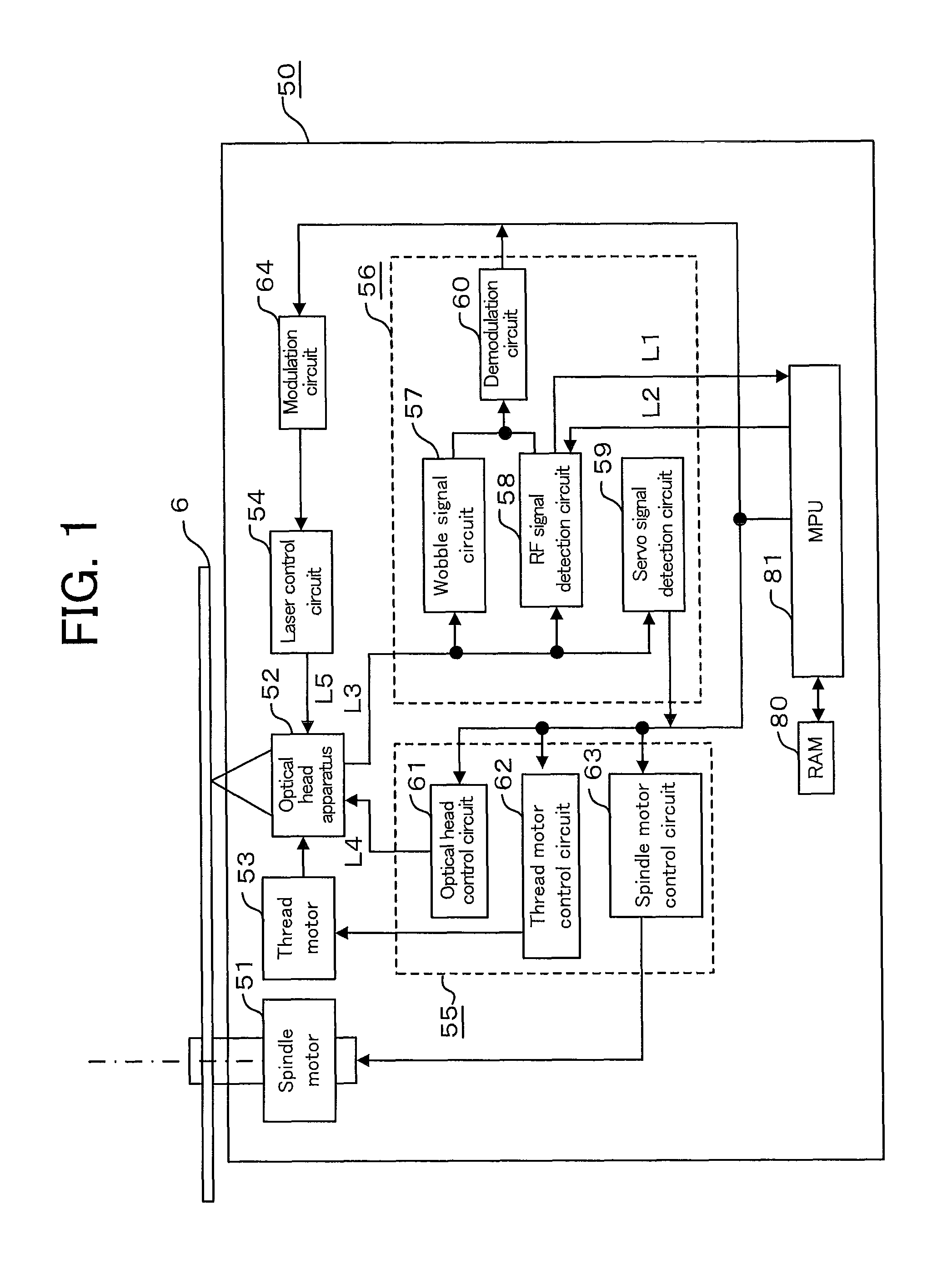 Optical head apparatus, optical disk apparatus and optical disk