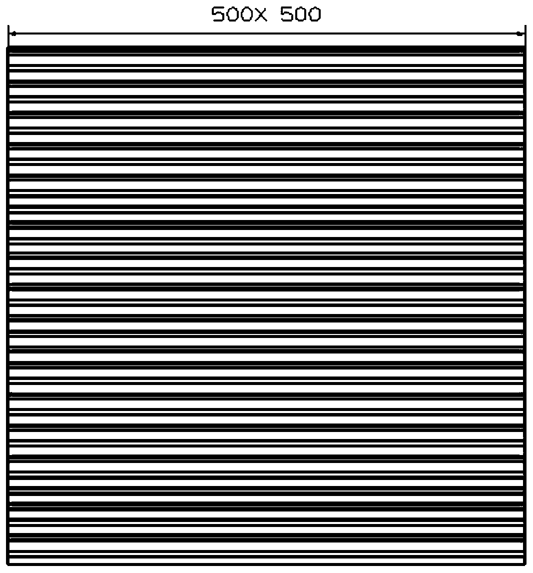 Preparation method of black box strong impact test target