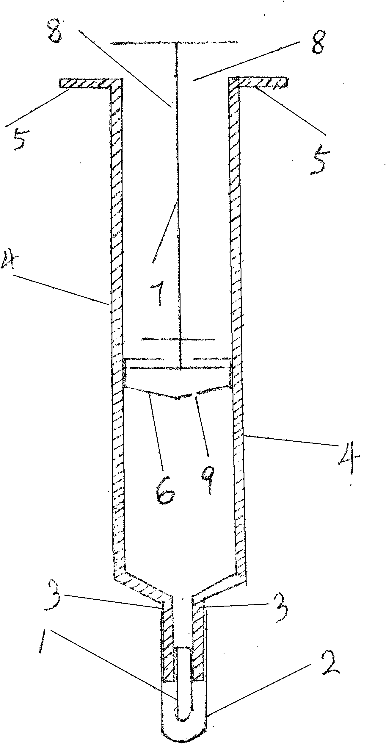 Reusable assembled pen