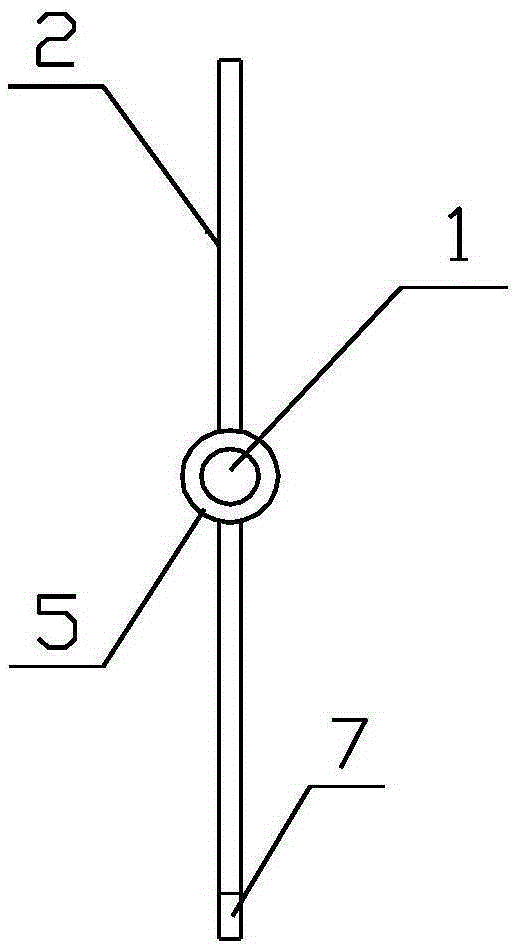 Racket for adhering thread residues