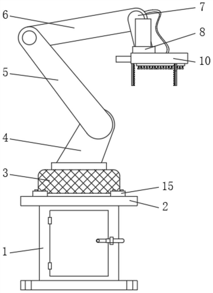 Automatic storage packaging robot for manufacturing industry