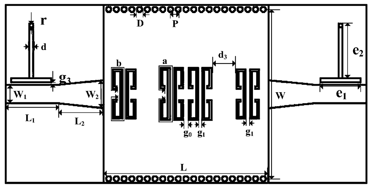 Substrate integration waveguide wide-band filter with high selectivity