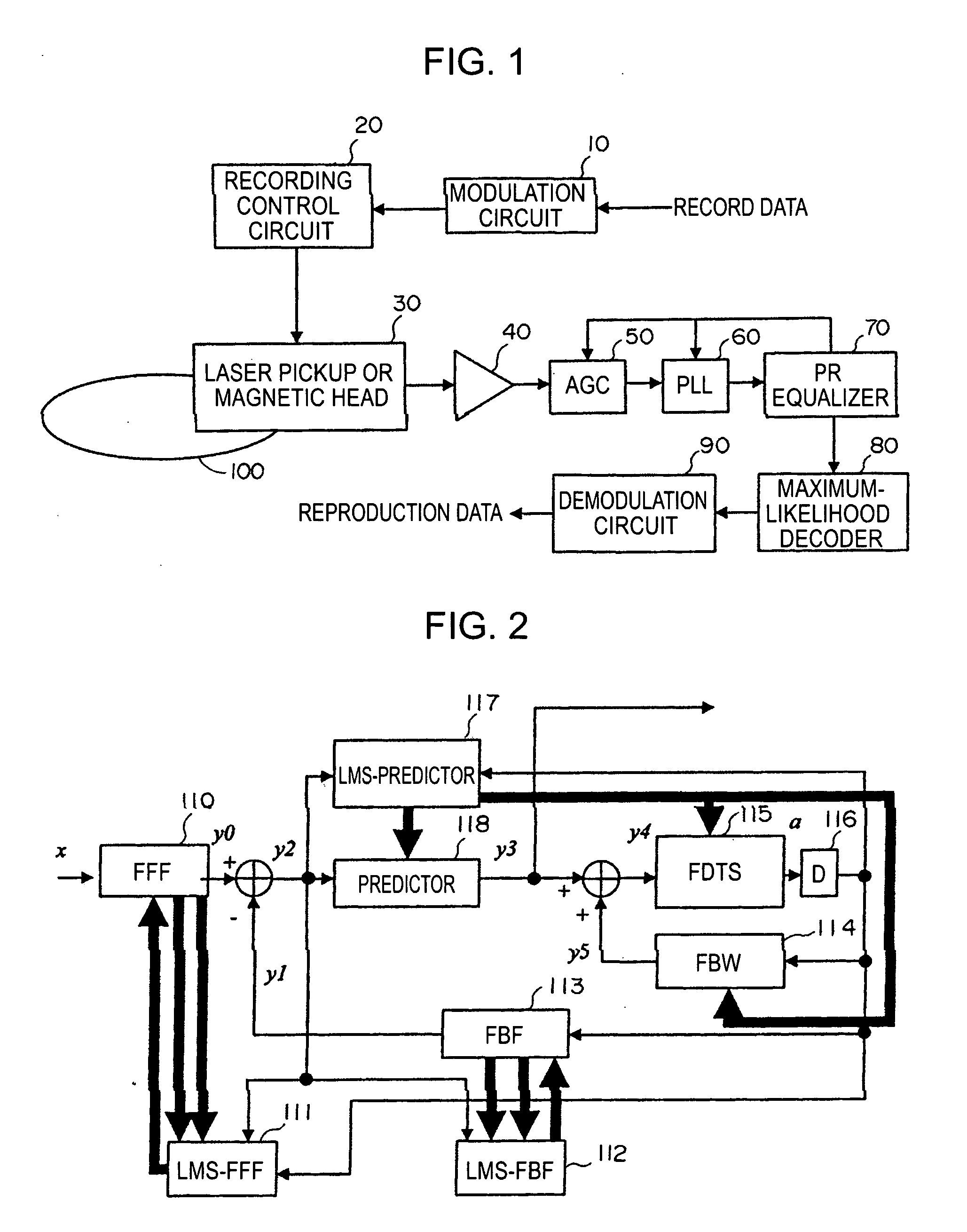 Adaptive equalizer, decoding device, and error detecting device