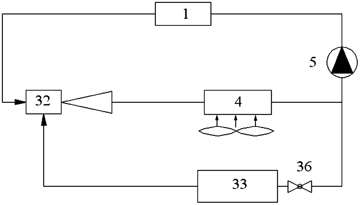 Combined Application System of Ejection Refrigeration and Active Chilled Beam