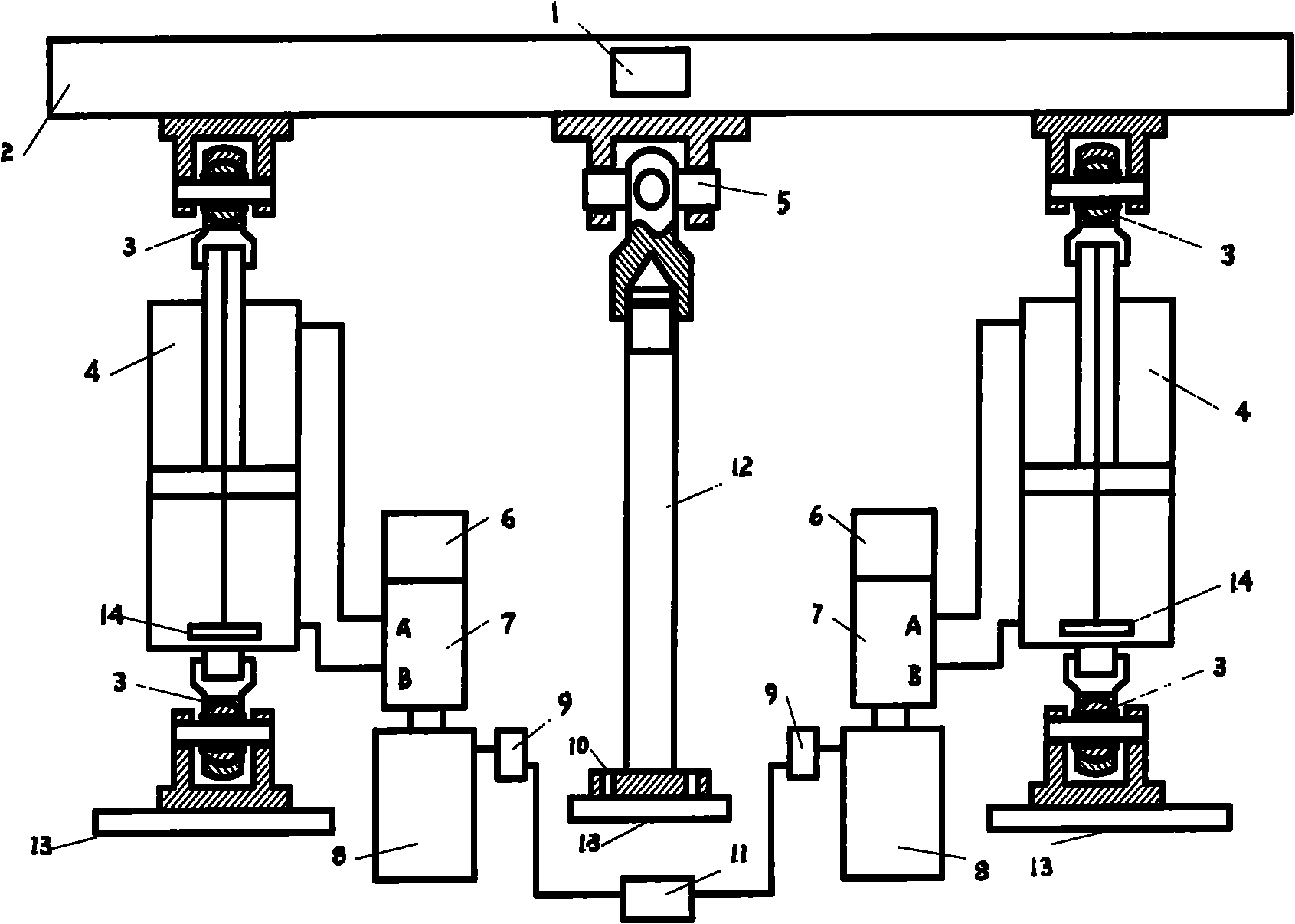 Real-time automatically leveled table and chair