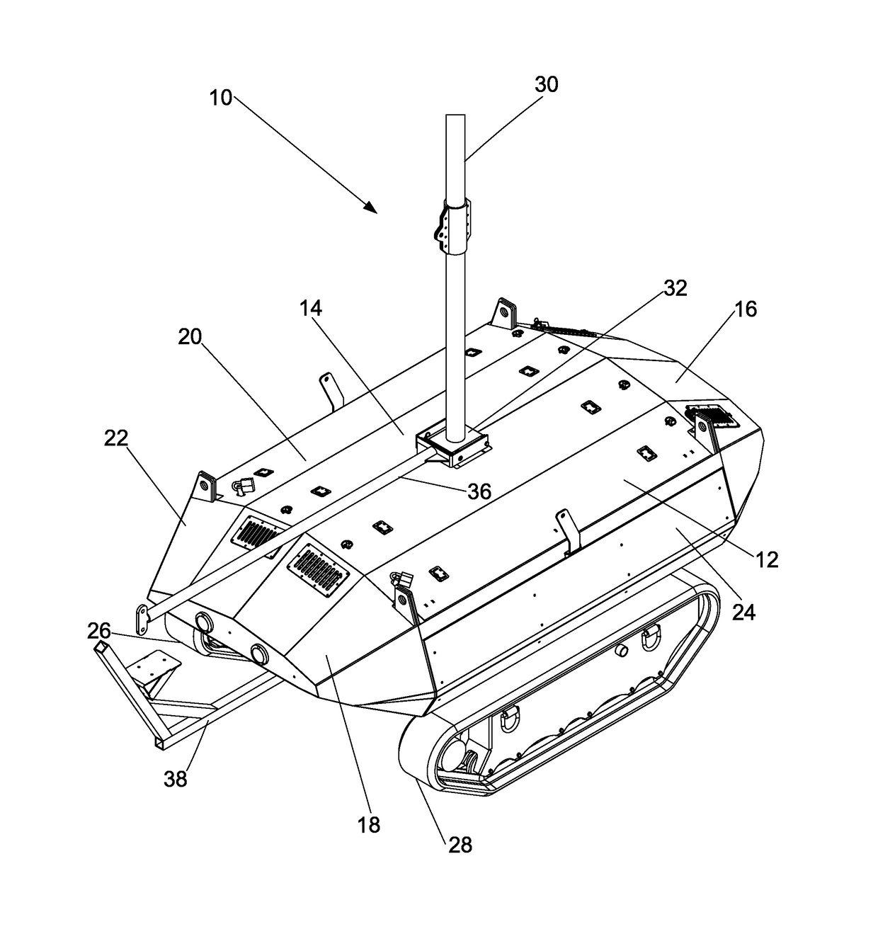 Modular submersible survey vehicle