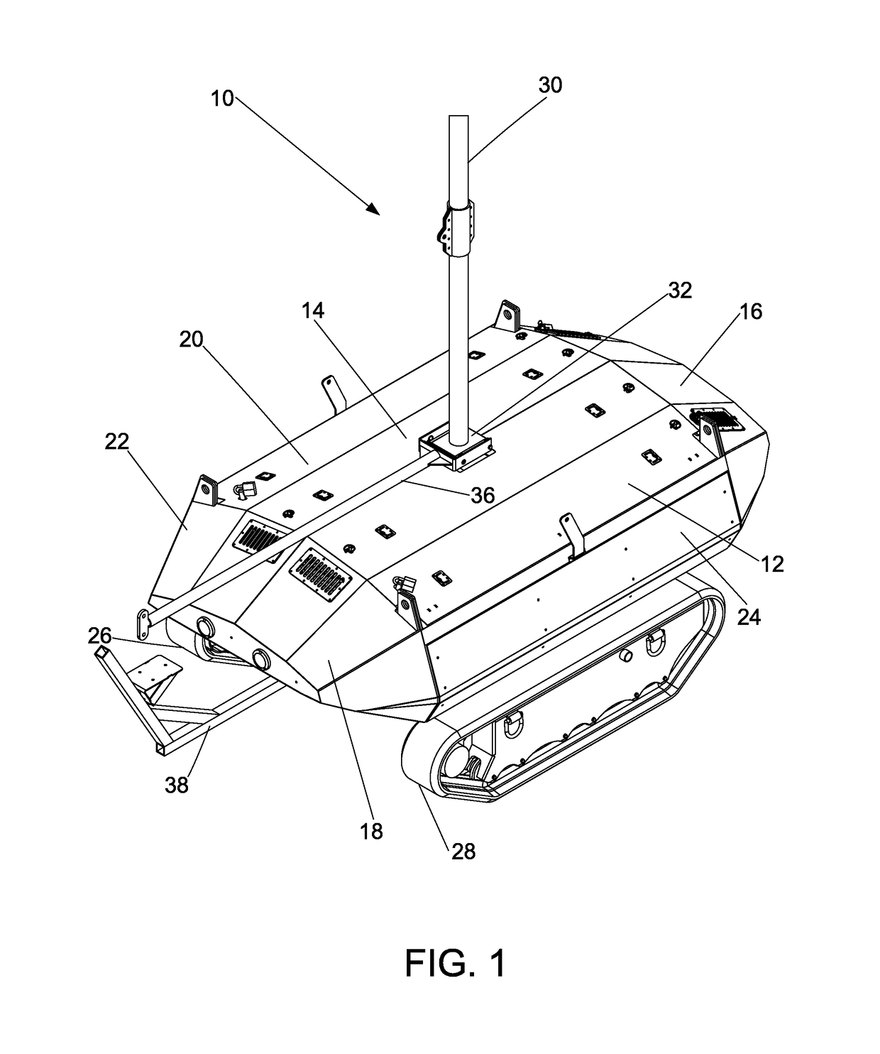 Modular submersible survey vehicle