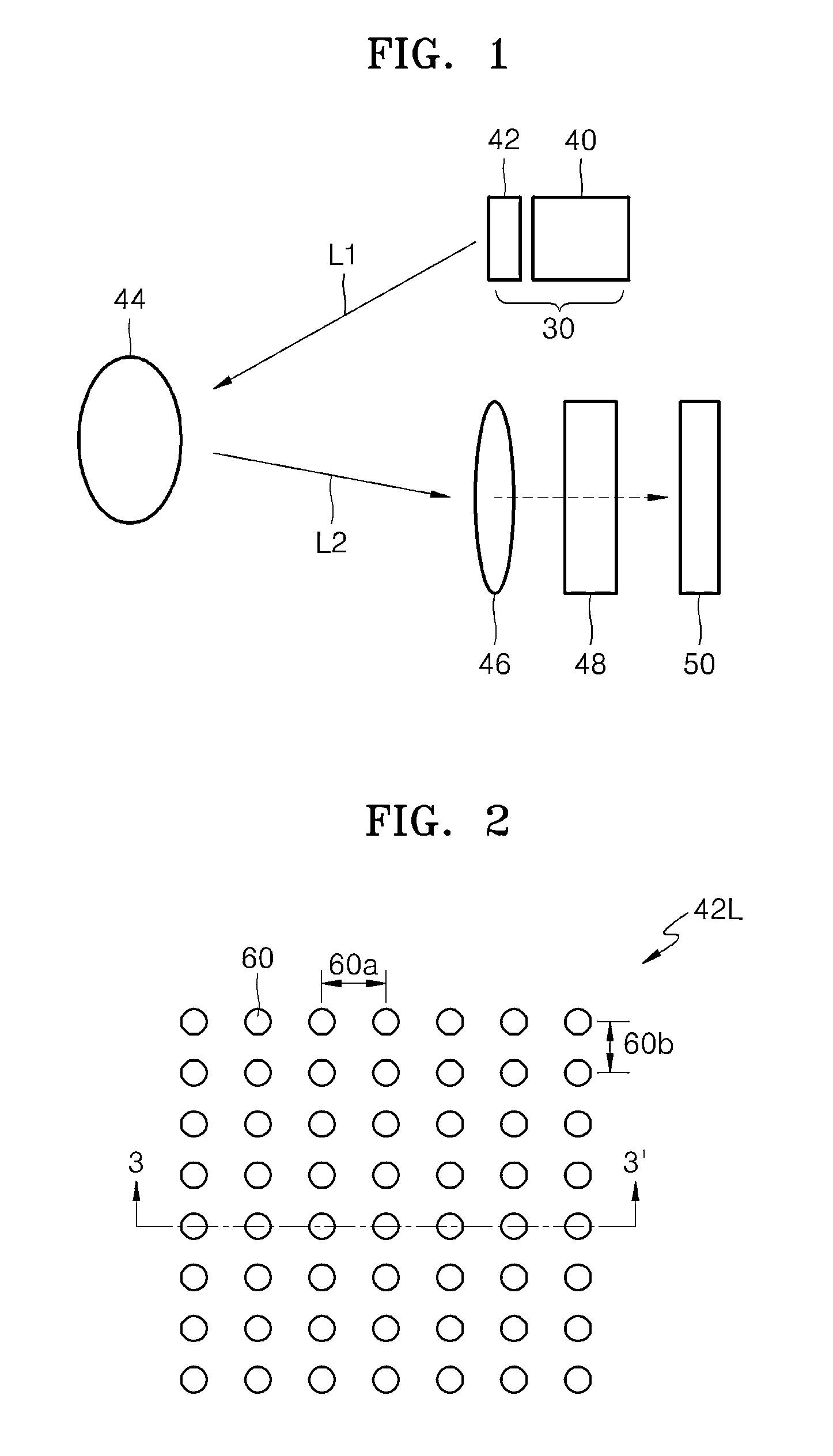 Camera for measuring depth image and method of measuring depth image using the same