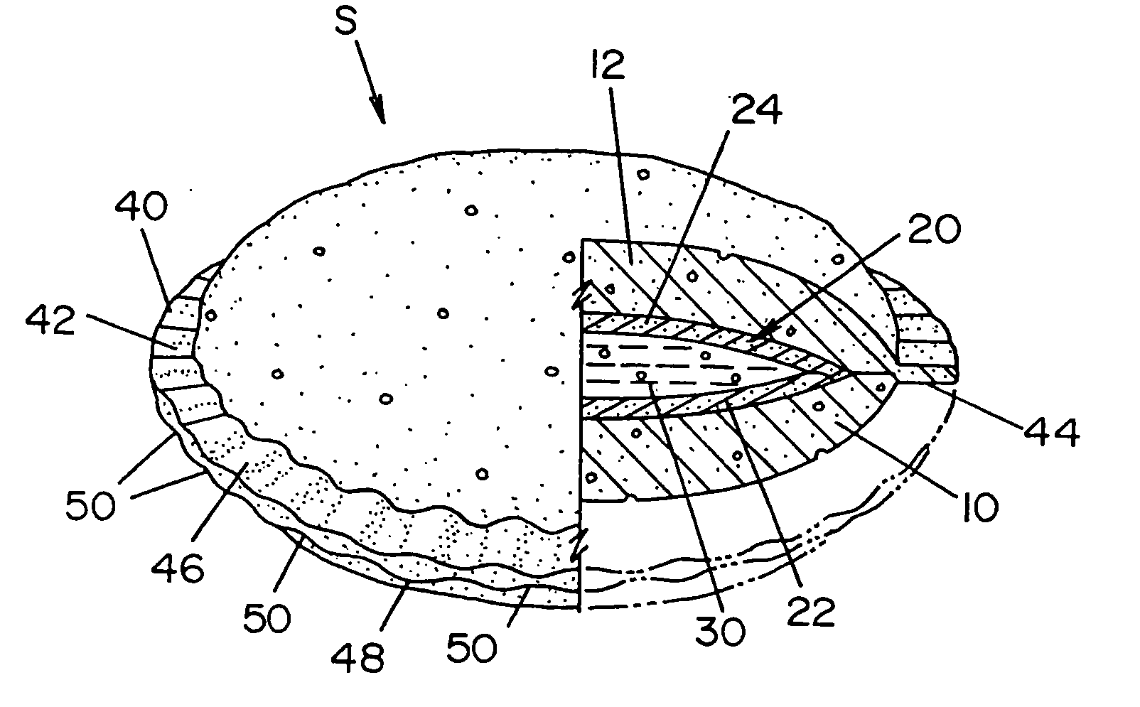 Method and apparatus for making commercial crustless sandwiches and the crustless sandwich made thereby