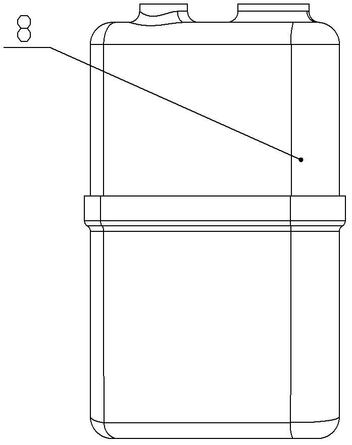 Separate heat-insulating exhaust sound-absorbing device and refrigeration compressor using it