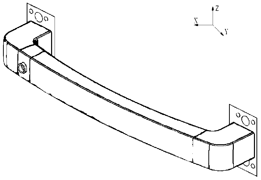 Vehicle bumper structure optimization method based on particle swarm optimization algorithm