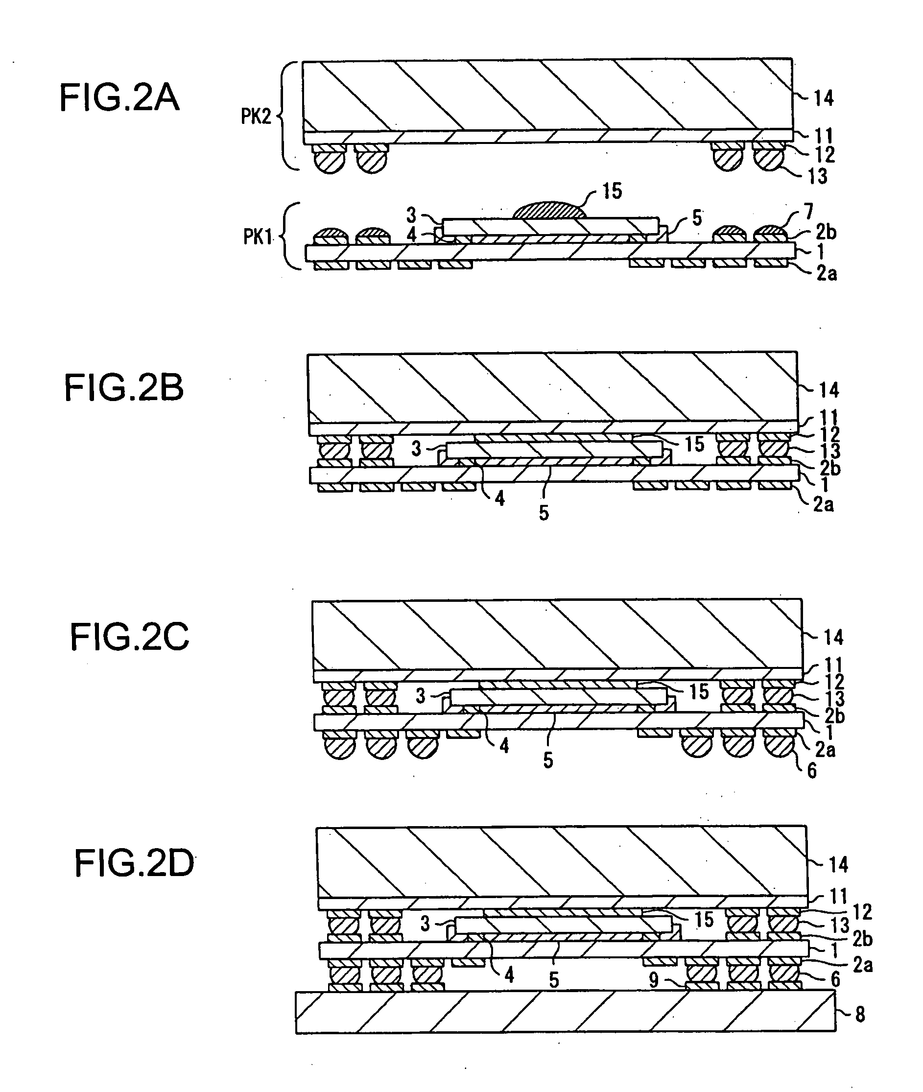 Method of manufacturing semiconductor device and method of manufacturing electronics device