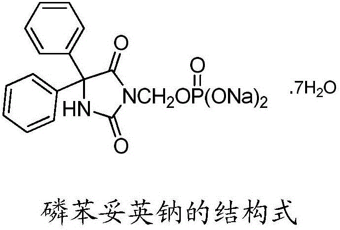 Preparation technique of fosphenytoin sodium