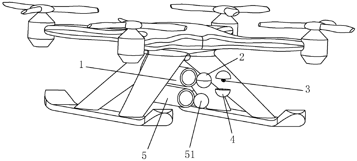 Anti-explosion flying robot