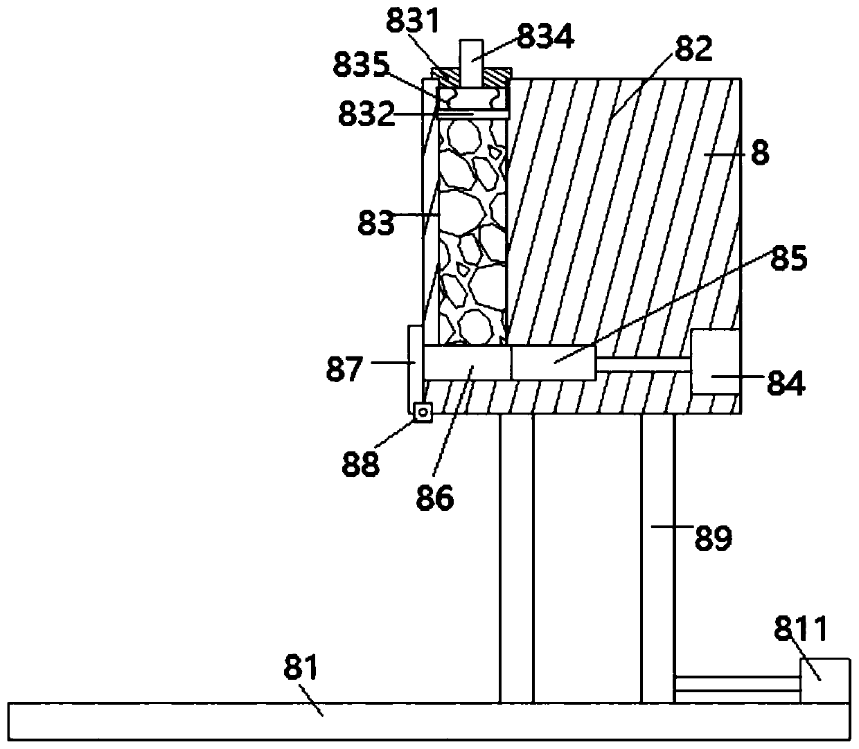 Device and method for capturing eel in sea