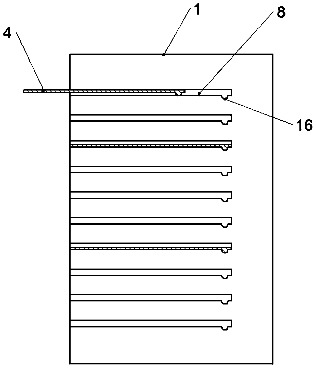 Dustproof cabinet for computer system