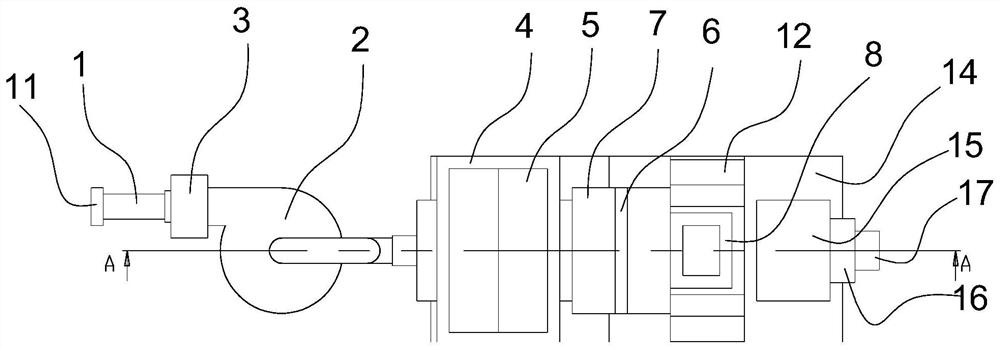 Air purification device for hospital