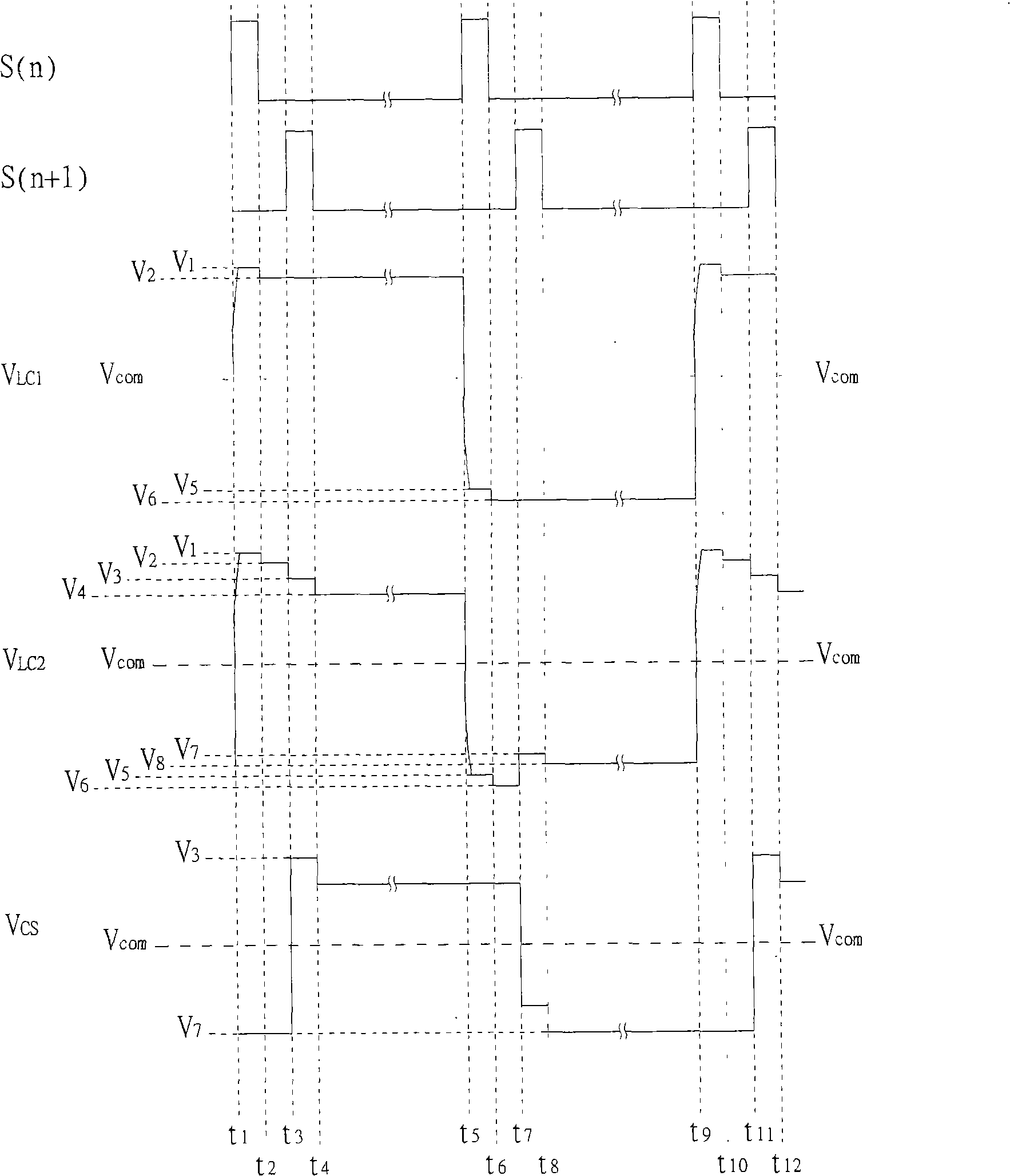 Liquid crystal display panel, LCD display and method for producing same