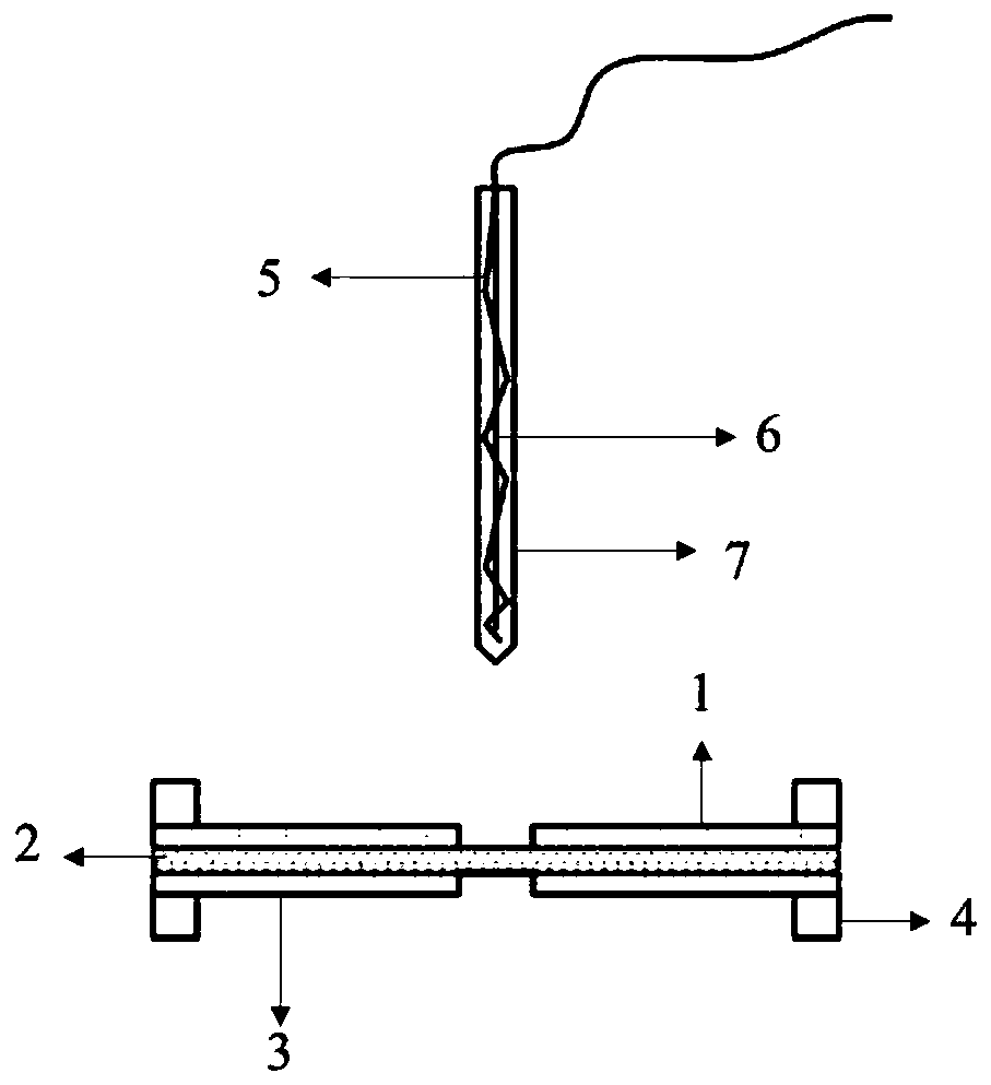 Method for detecting safety of lithium ion battery diaphragm