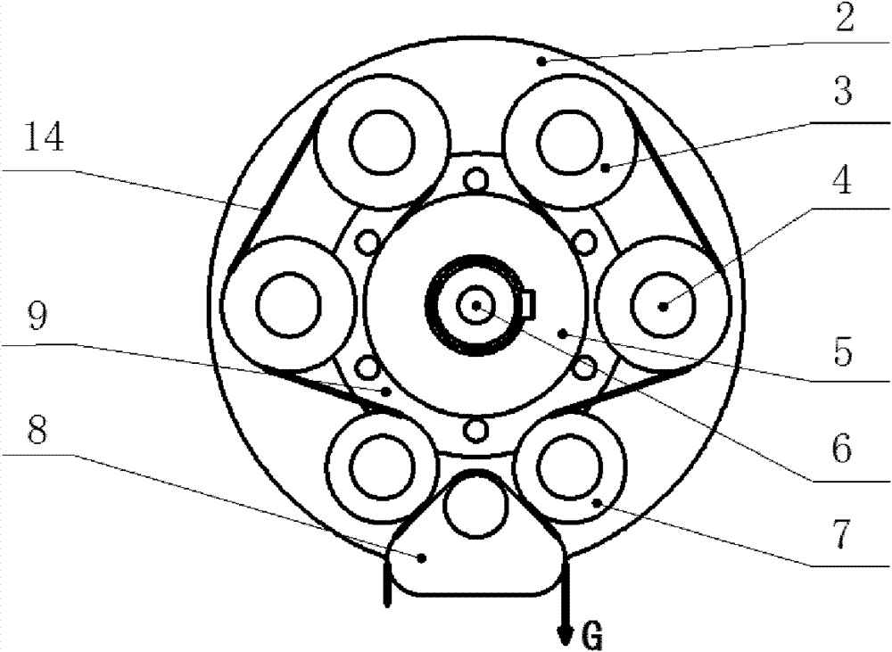 Mechanical descent control device