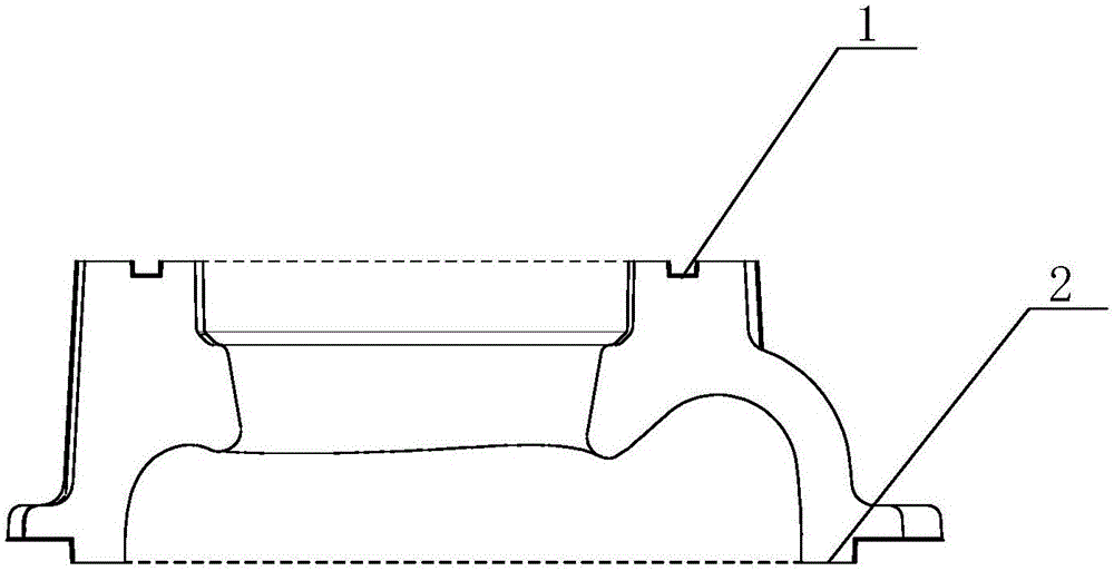 Edge sealing mold with impermeable glue