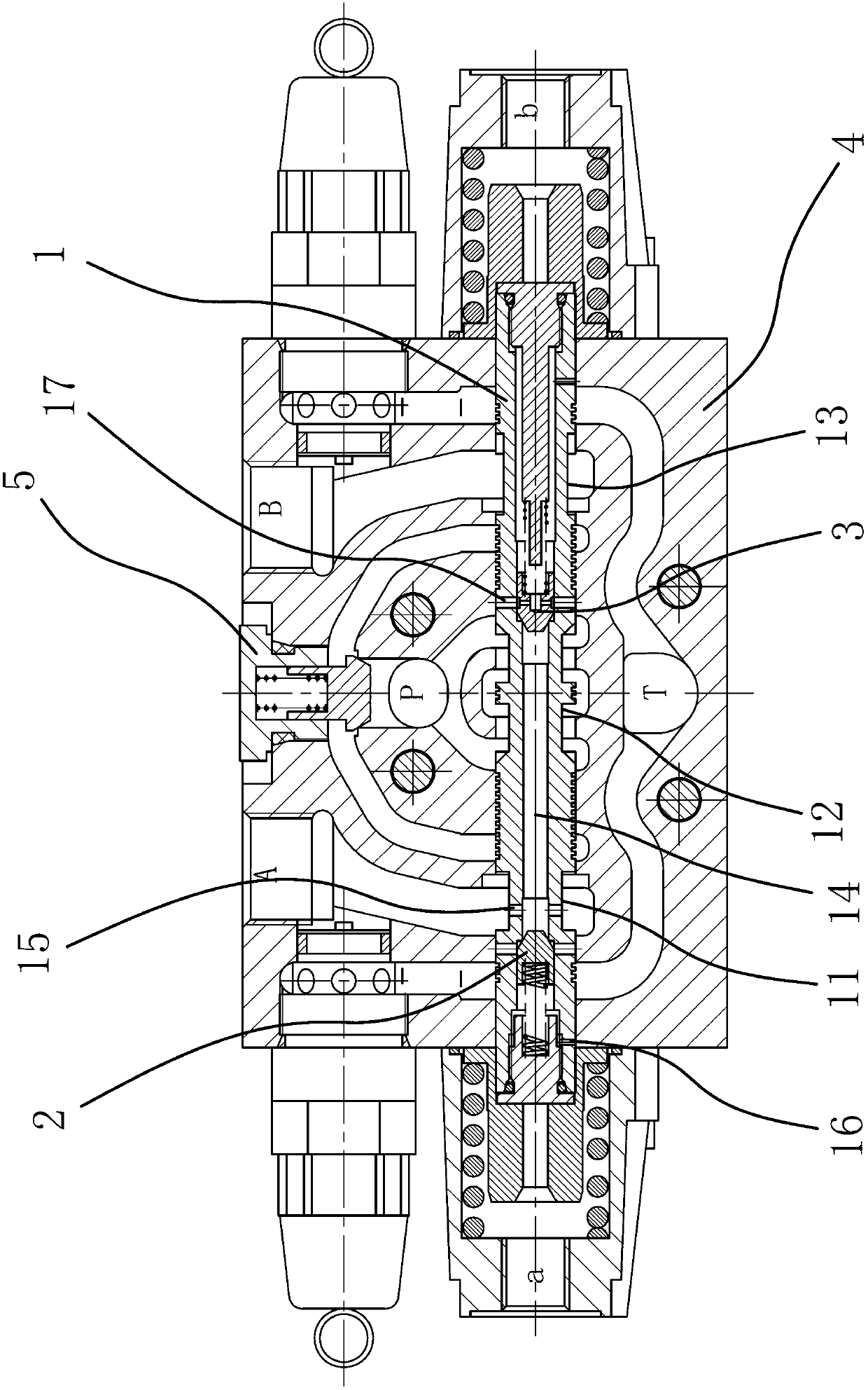 Valve rod of multi-path valve and multi-path valve with valve rod