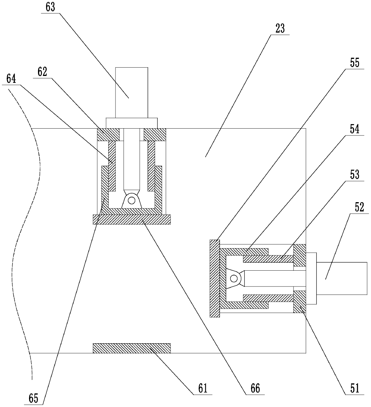 Auxiliary welding turnover machine for semitrailer frame