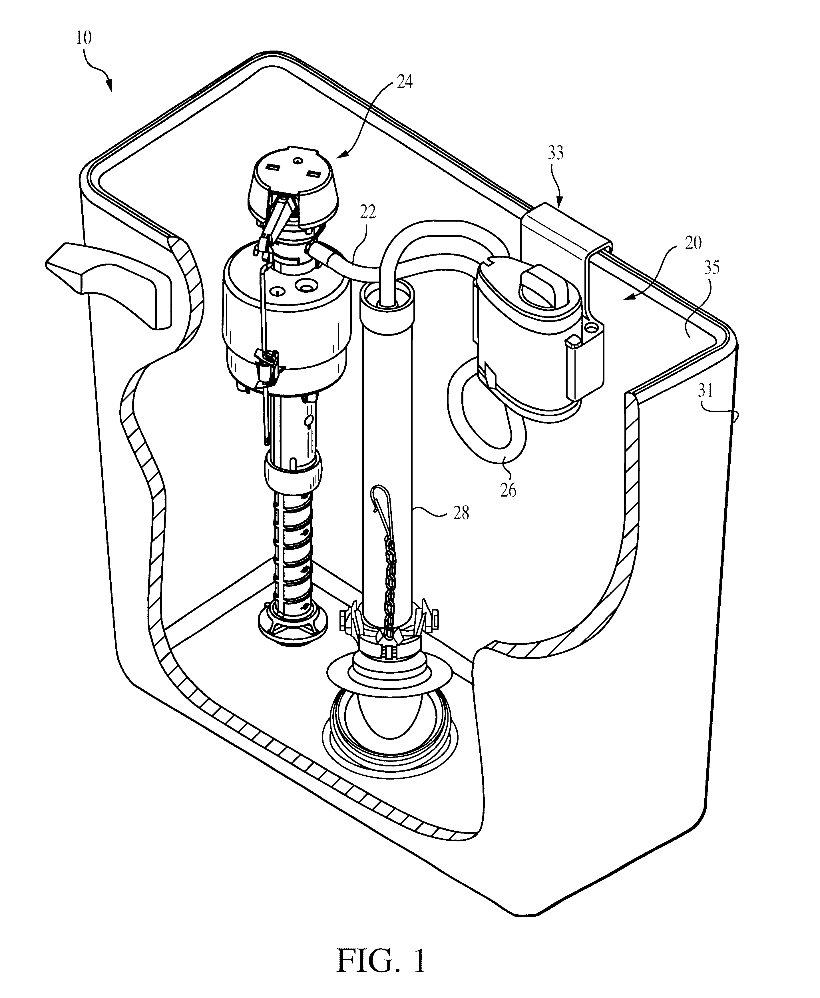 Toilet cleaning dispenser system with removable cartridge