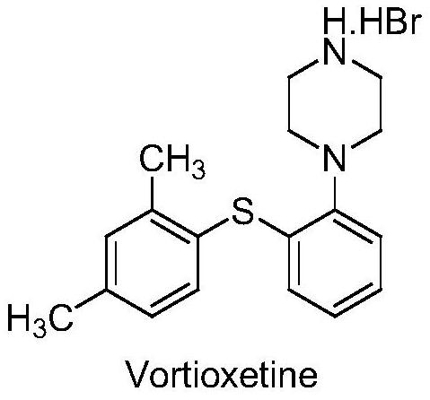 A kind of β-type efficient vortioxetine hydrobromide crystal conversion method